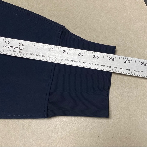 Athleta Joggers Women’s Size Large Blue Navy Athleisure Jogger pants - Picture 15 of 15